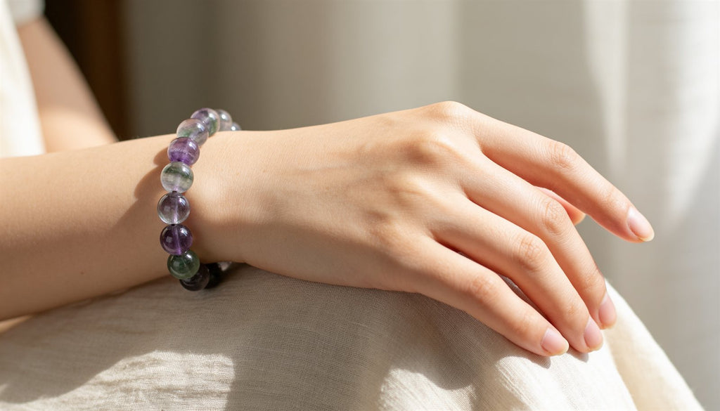 simple-line-fluorite-worn-woman