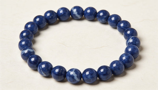 Sodalite Bracelet — Logic & Calm | Simple Line