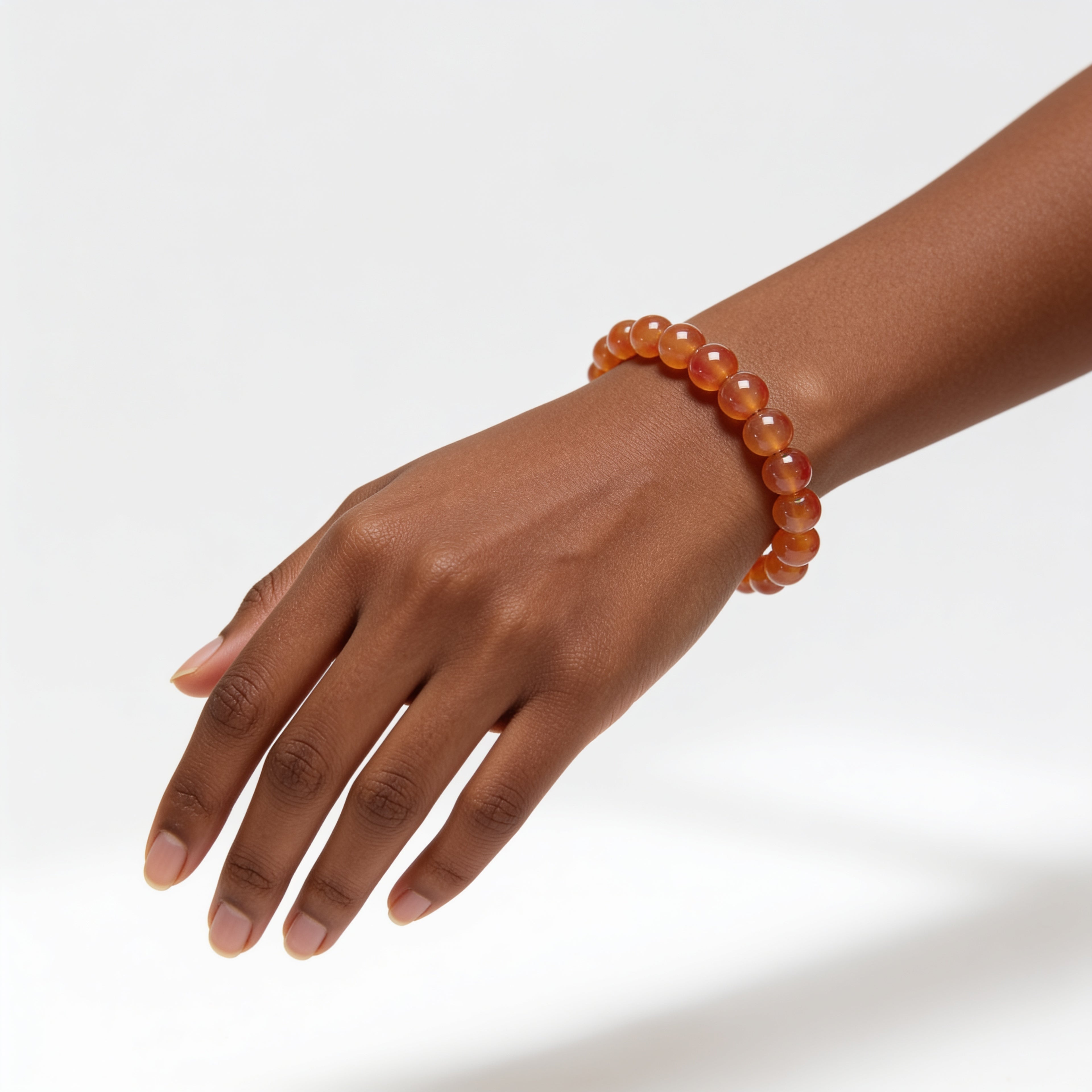 Carnelian Bracelet — Creativity & Drive | Simple Line