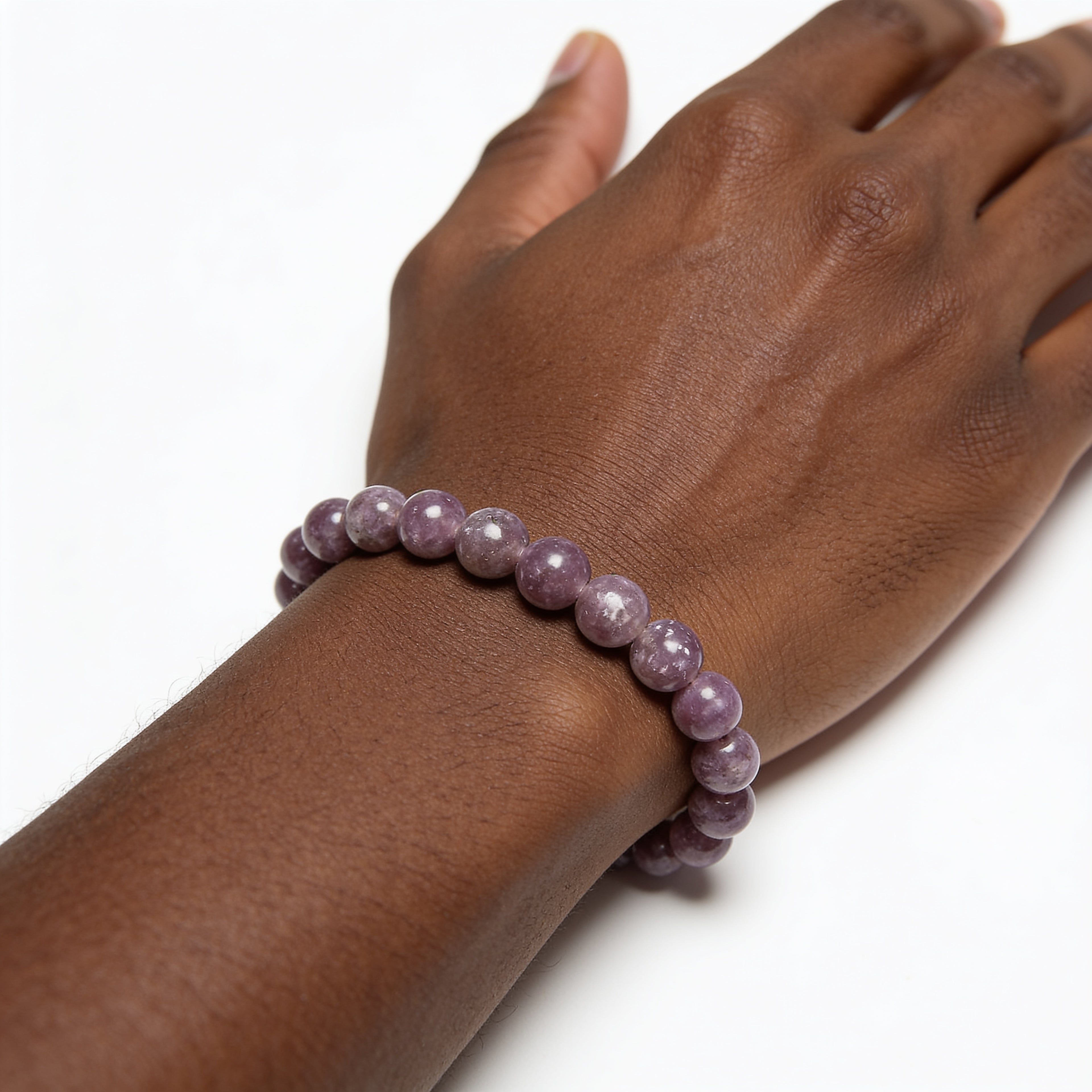 Rhodonite Bracelet — Emotional Healing | Simple Line