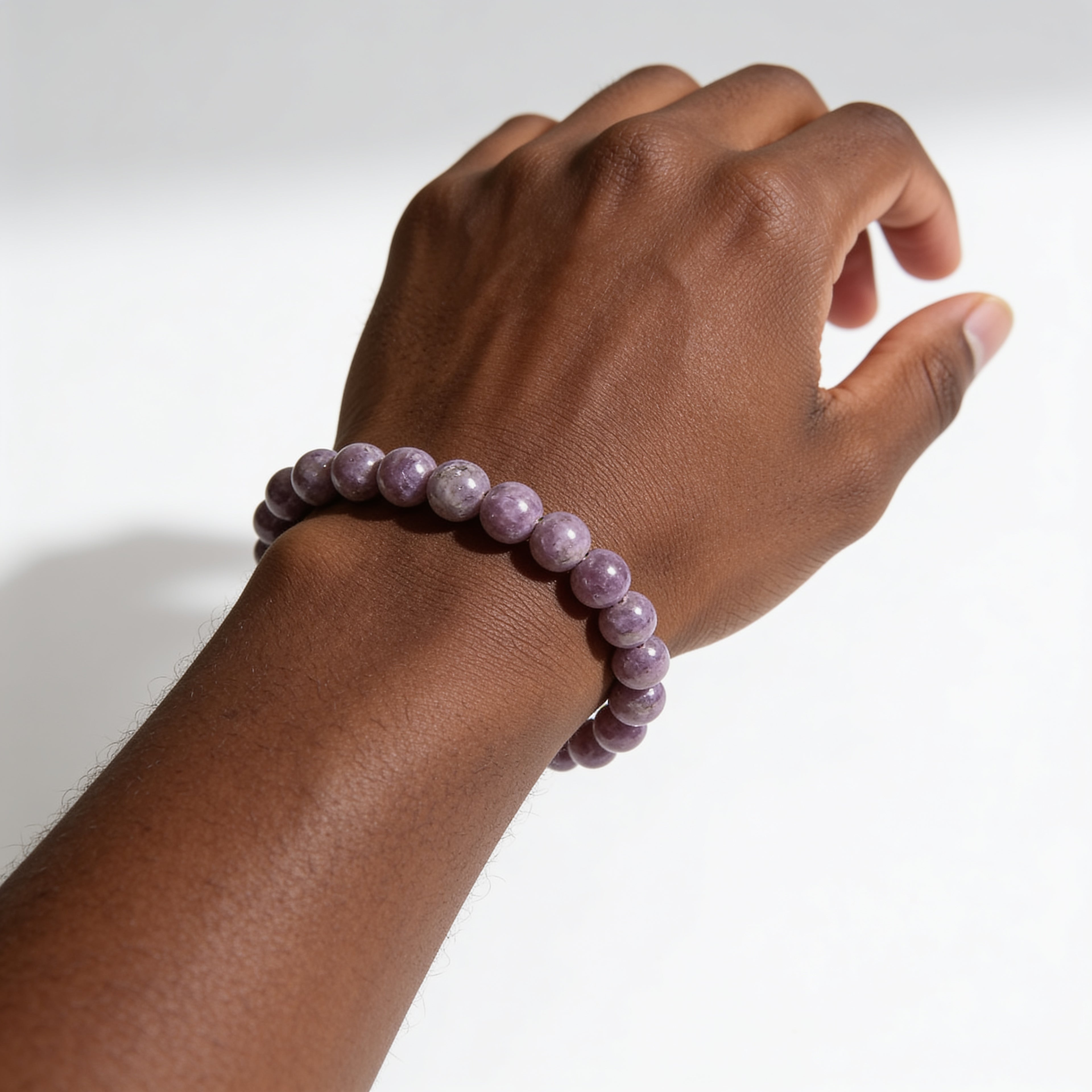 Rhodonite Bracelet — Emotional Healing | Simple Line
