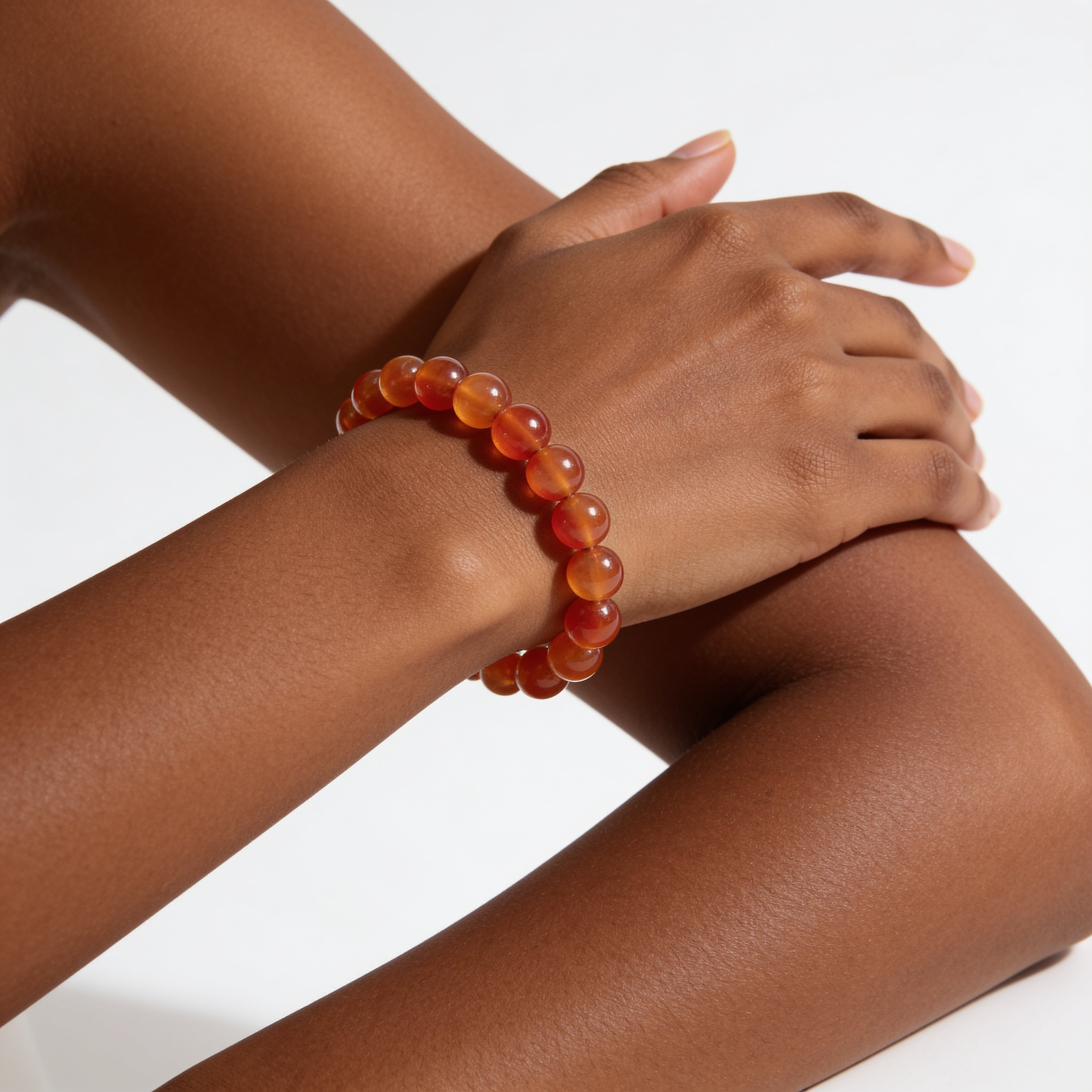 Carnelian Bracelet — Creativity & Drive | Simple Line