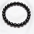 Black Tourmaline Bracelet — Protection & Grounding | Simple Line