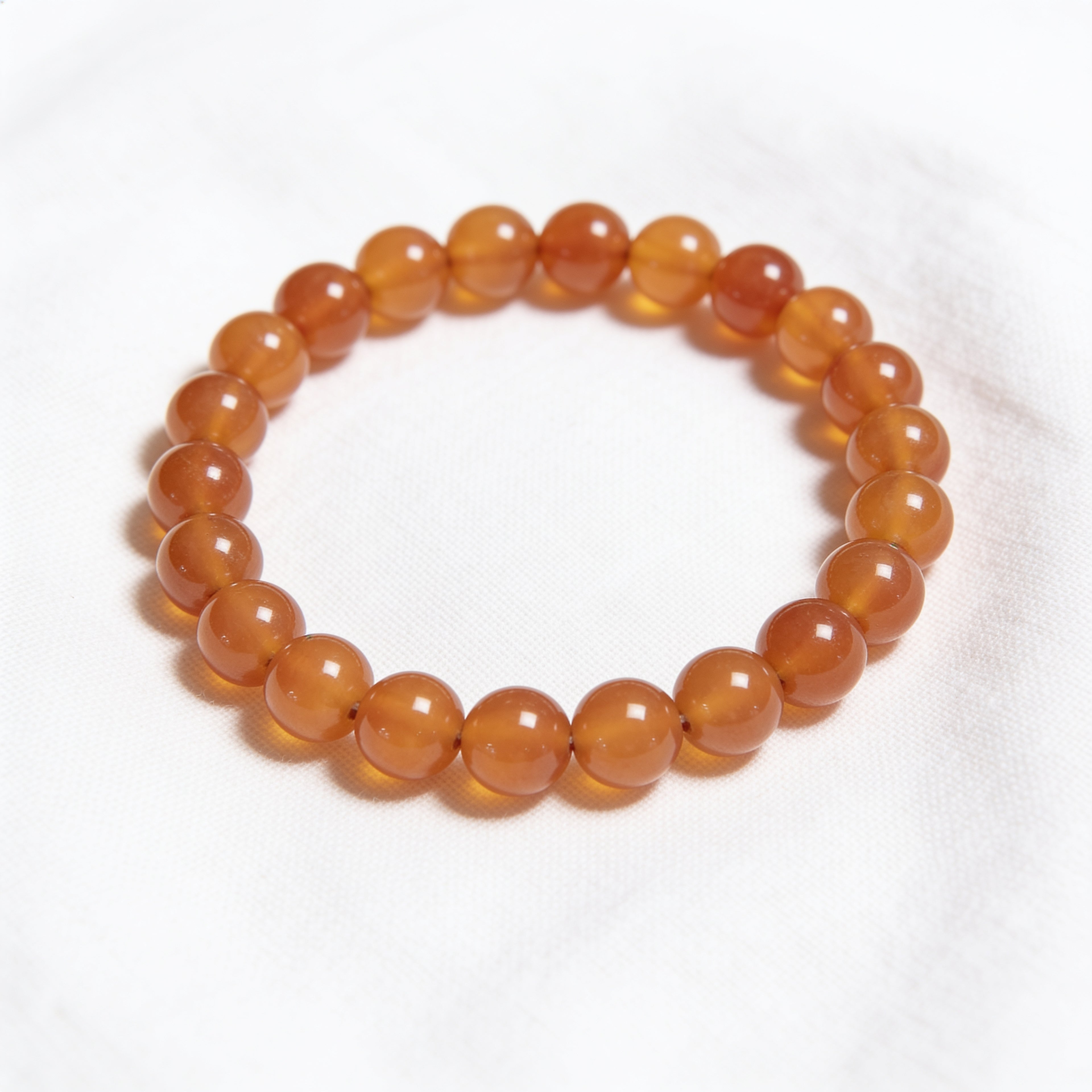 Carnelian Bracelet — Creativity & Drive | Simple Line