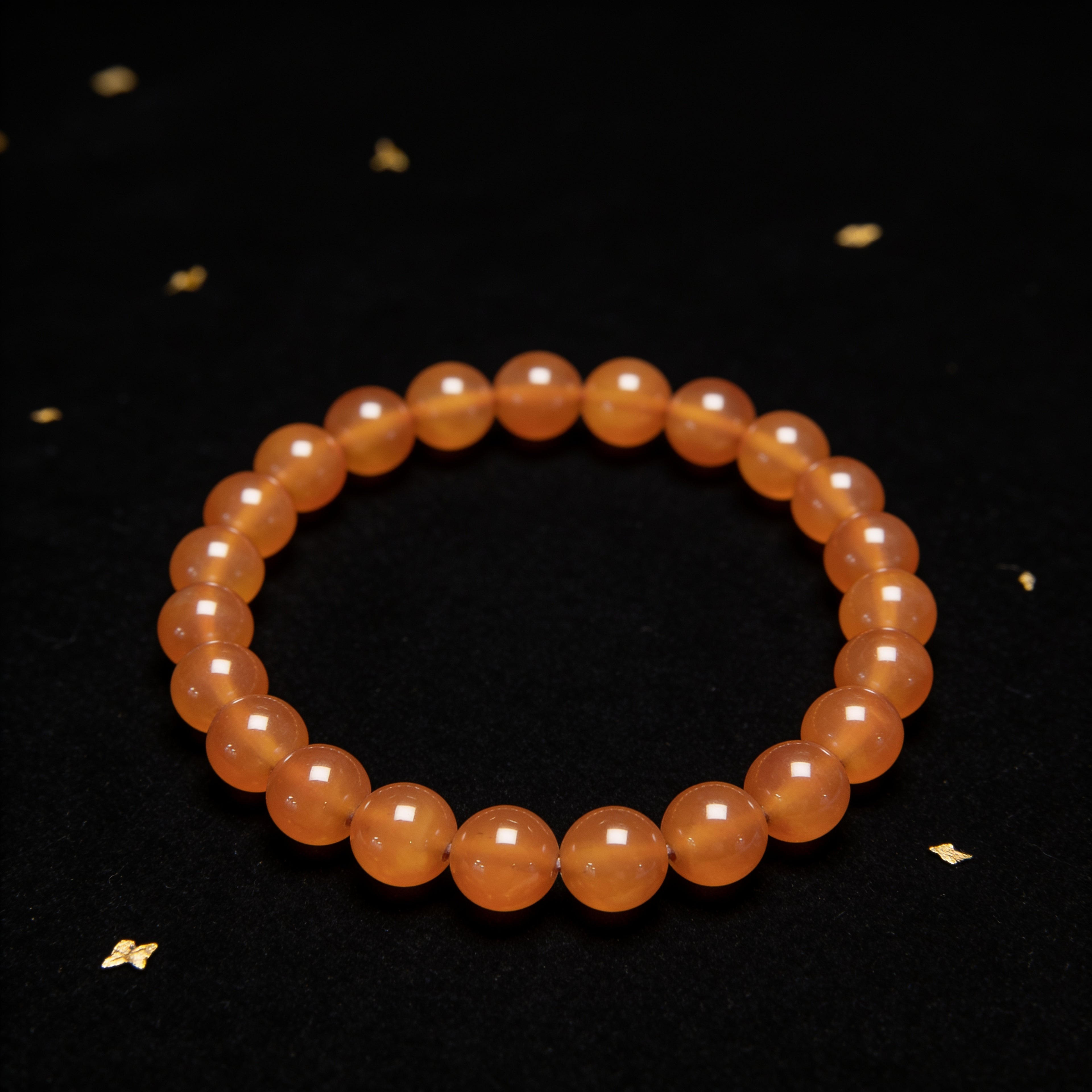 Carnelian Bracelet — Creativity & Drive | Simple Line