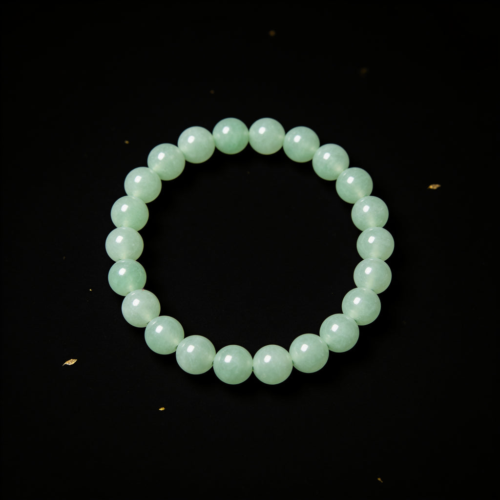 Amazonite Bracelet — Boundaries & Honest Words | Simple Line