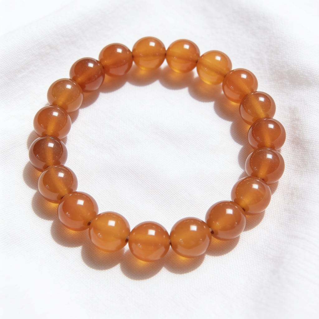 Carnelian Bracelet — Creativity & Drive | Simple Line