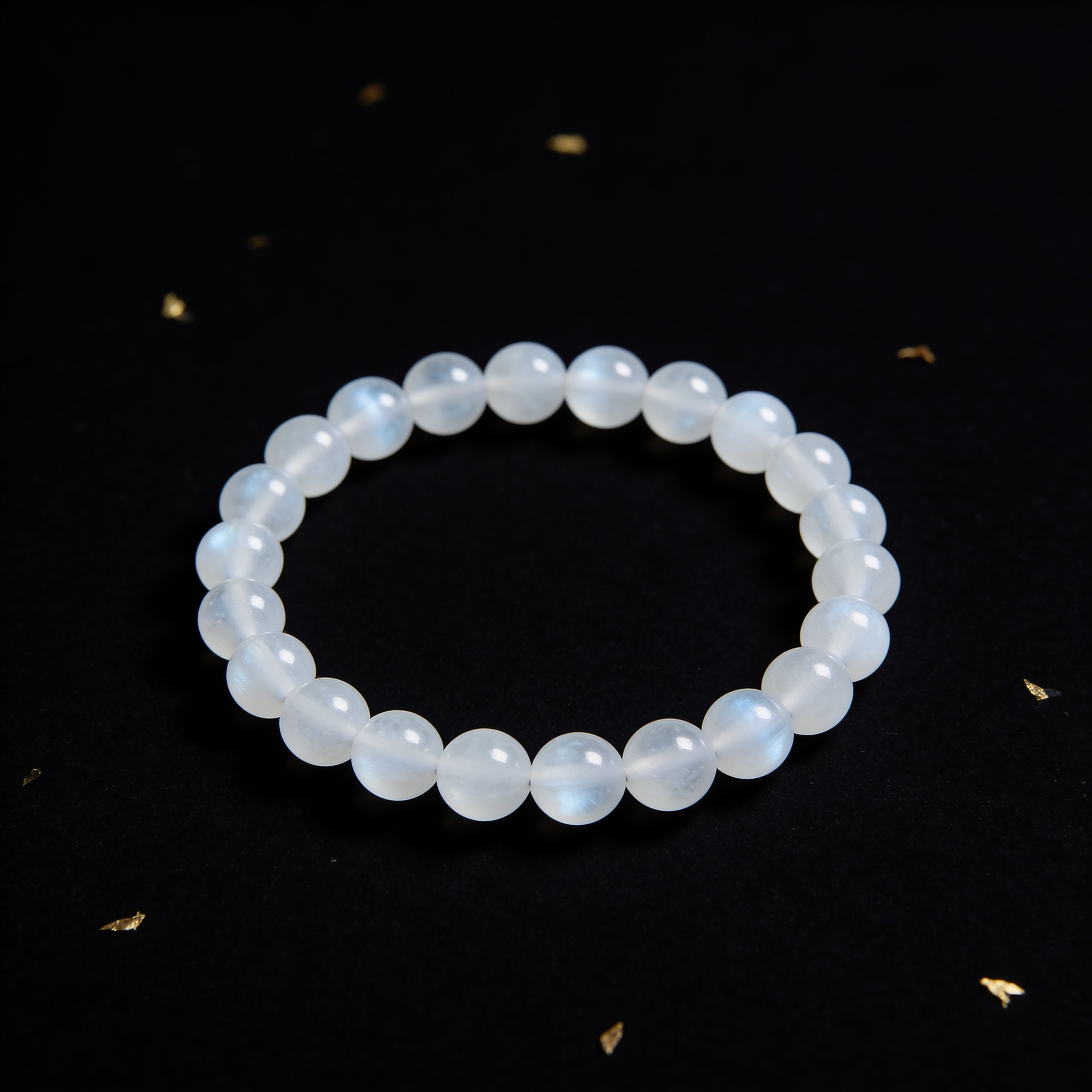 Moonstone Bracelet — Intuition & New Beginnings | Simple Line